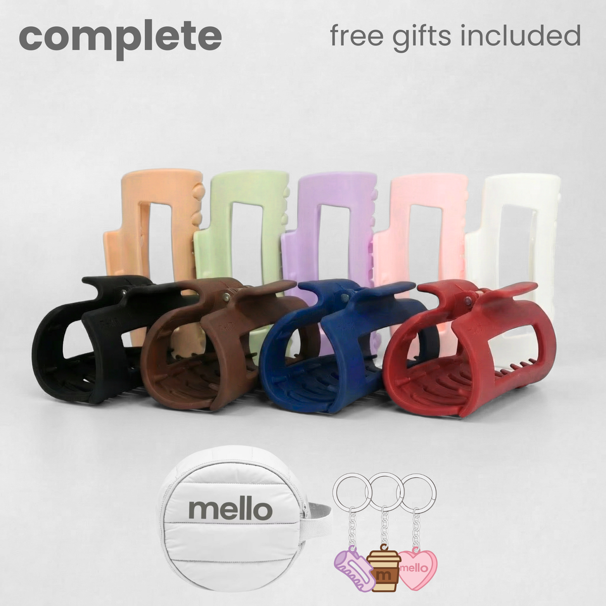 The Soft-Touch Flexible Claw Clip