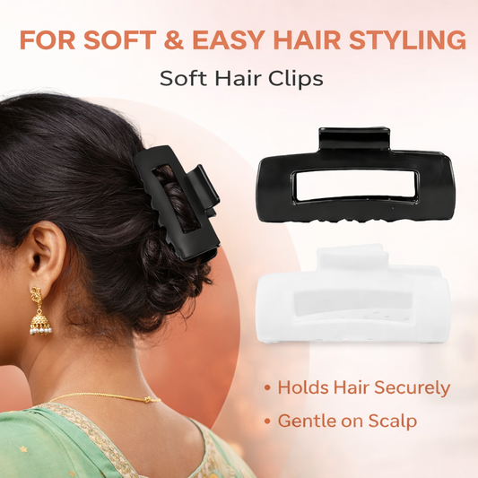 The Soft-Touch Flexible Claw Clip™