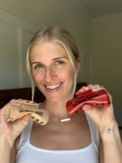 The Soft-Touch Flexible Claw Clip