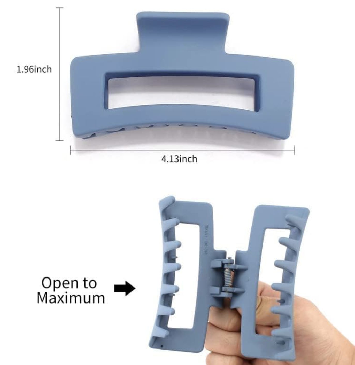 The Soft-Touch Flexible Claw Clip™